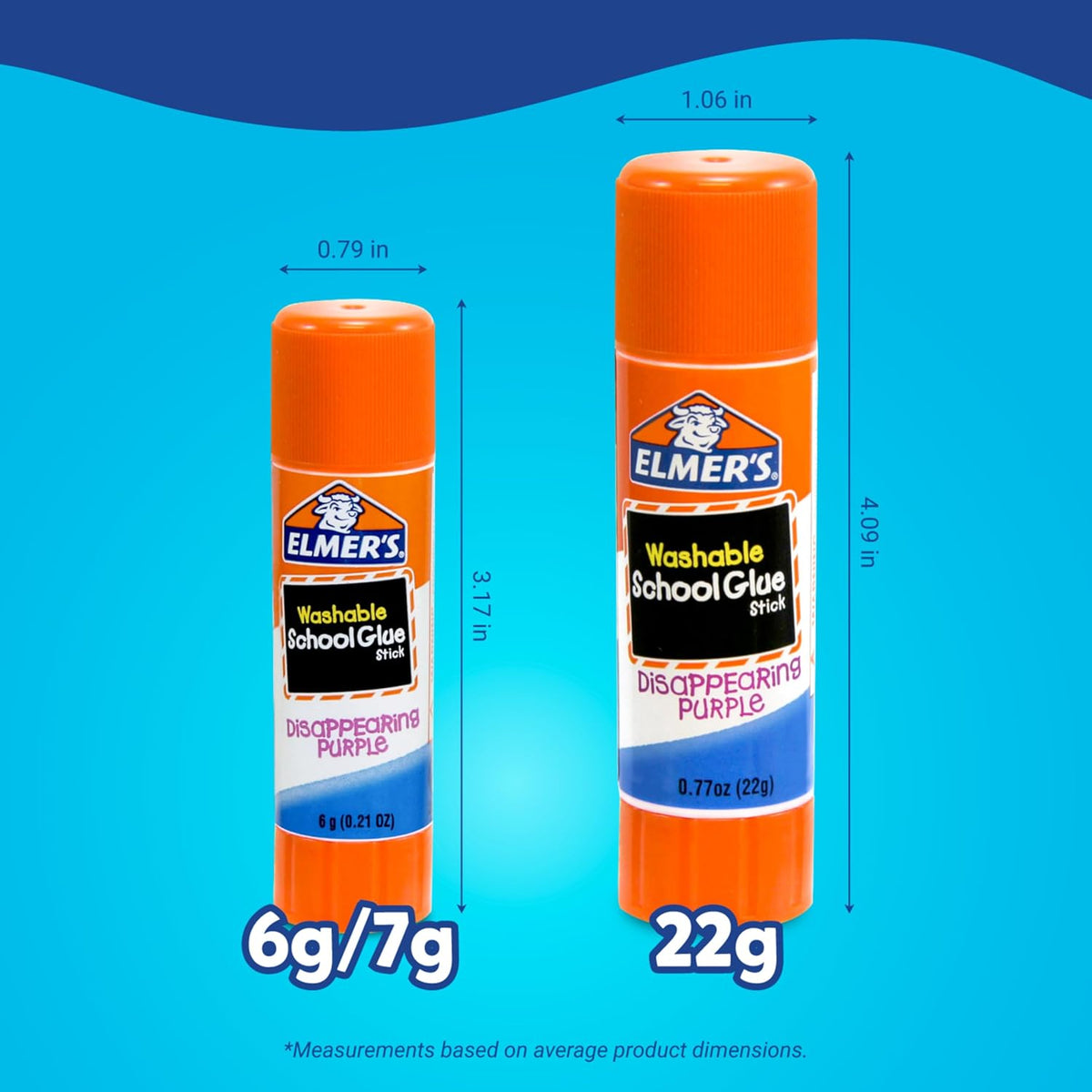 0.21-ounce stick size in a 12-count bulk pack