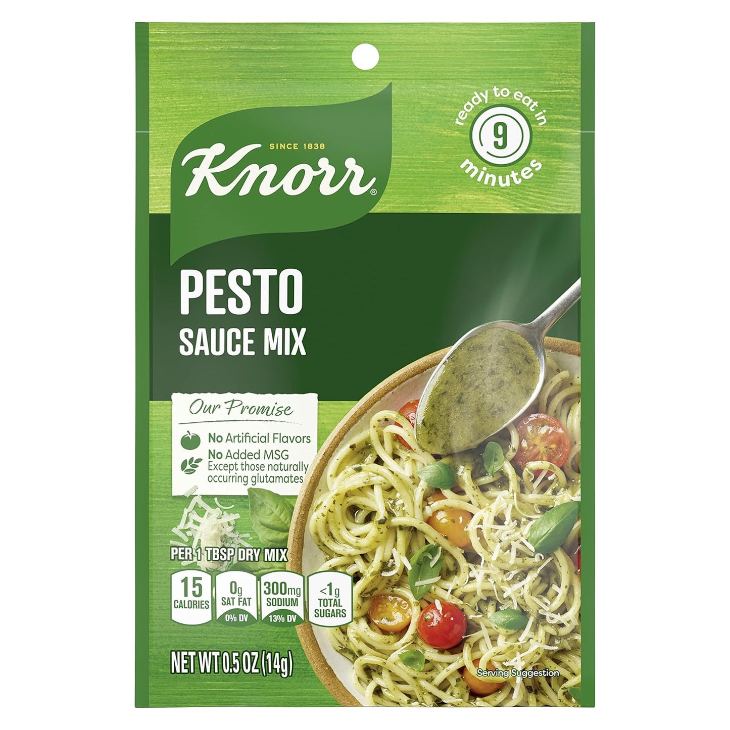 0.5 oz single-serve powdered sauce mix (also available in 1.2 oz classic size)
