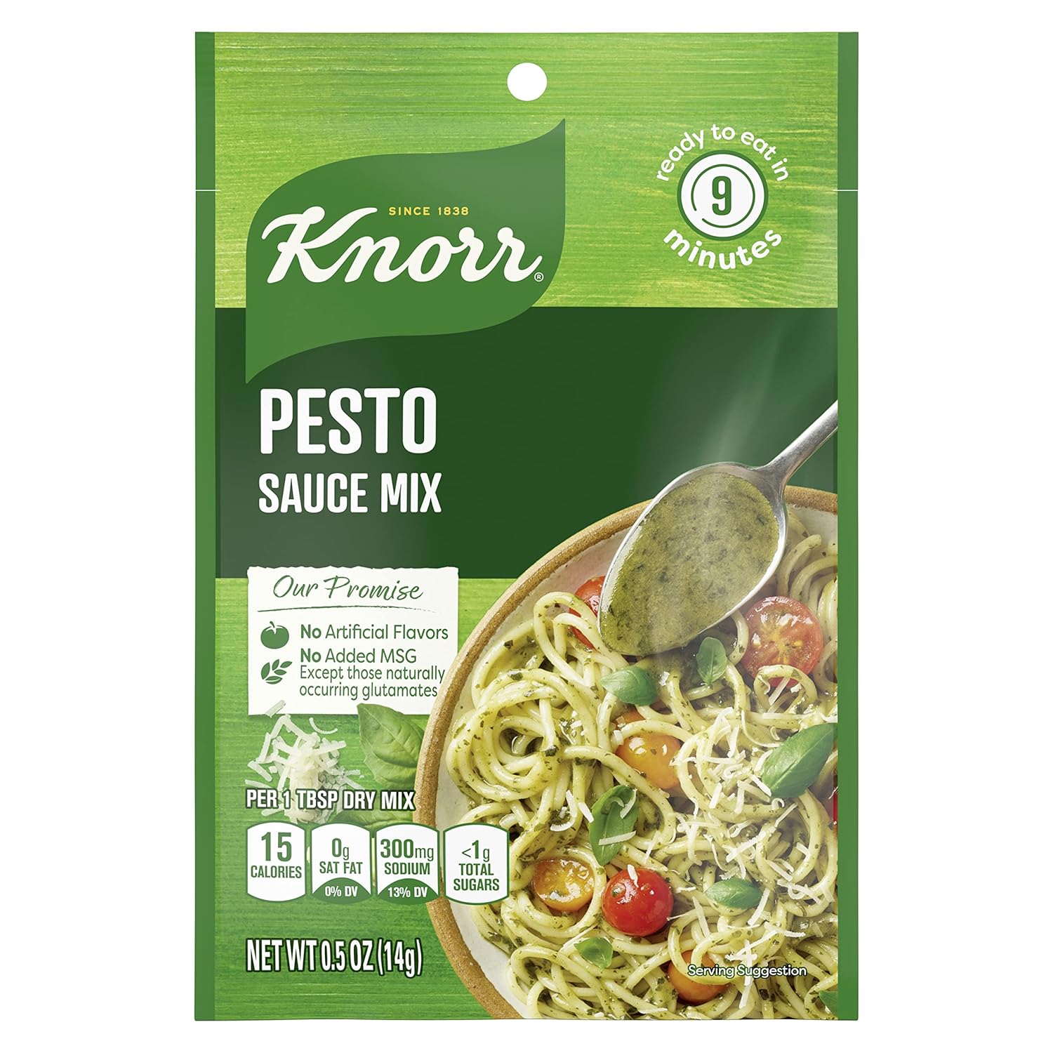 0.5 oz single-serve powdered sauce mix (also available in 1.2 oz classic size)