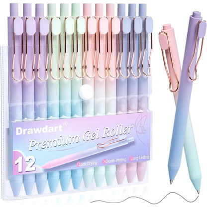 0.5mm fine point gel ink roller ball for precise vivid lines