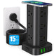 Black - 15FT with Wireless Charging