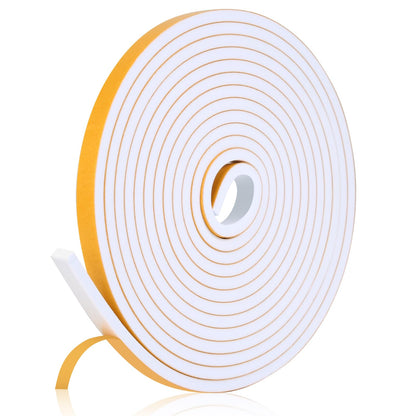 1/2 Inch X 1/4 Inch X 16Feet - White