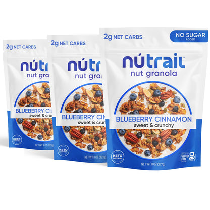 1-3g net carbs per serving, keto and low-carb certified