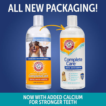 1 capful per 8 oz of drinking water, once-daily dosing