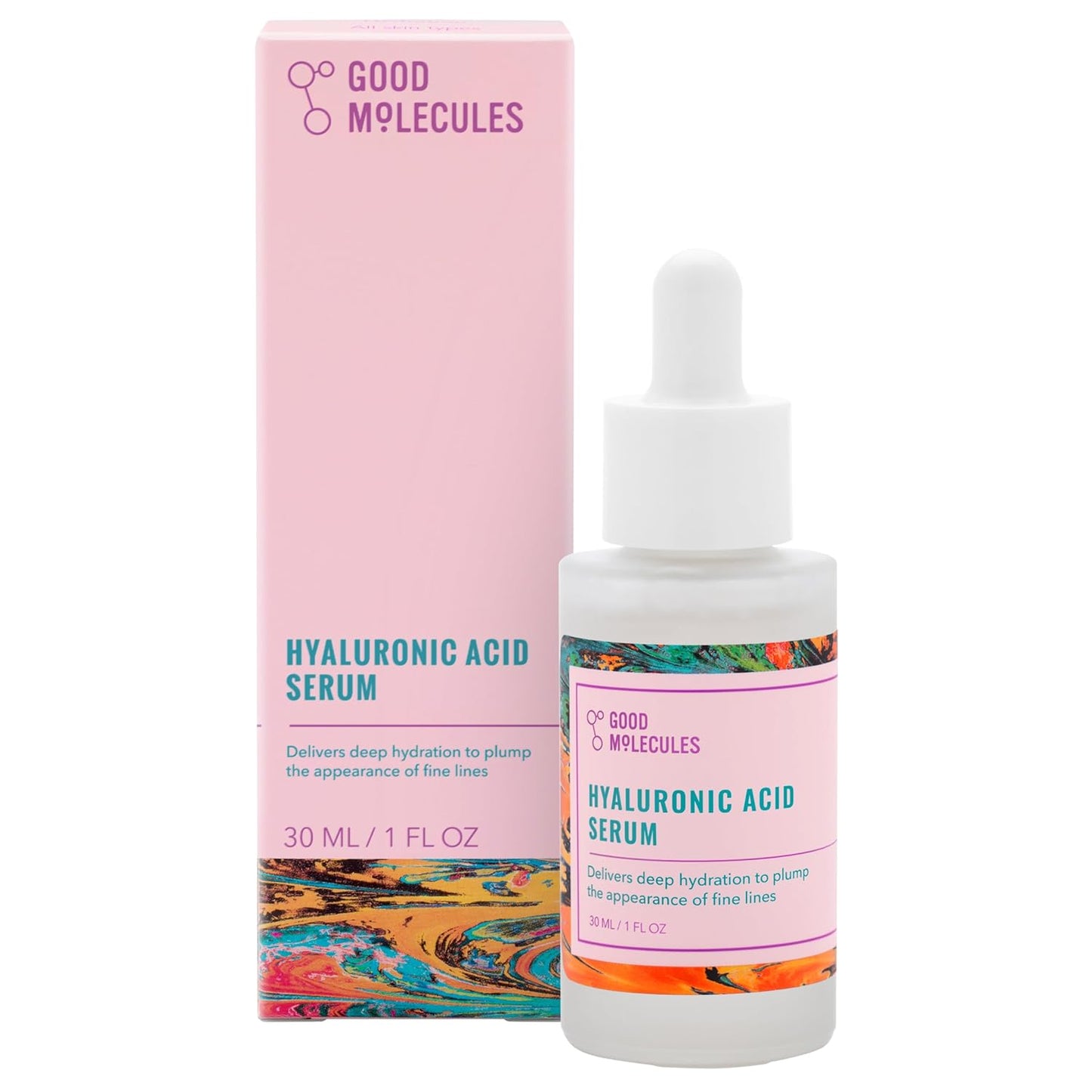 1% hyaluronic acid concentration in two molecular weights for layered penetration