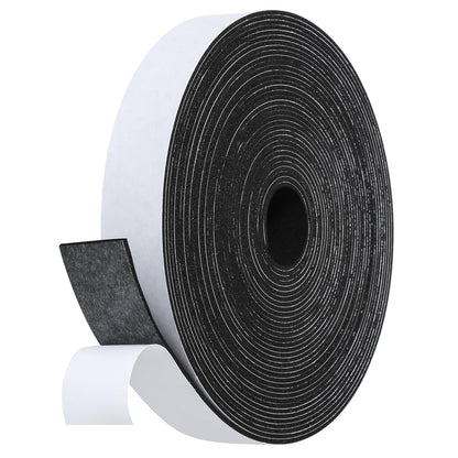 1 Inch X 1/16 lnch X 32Feet - Black