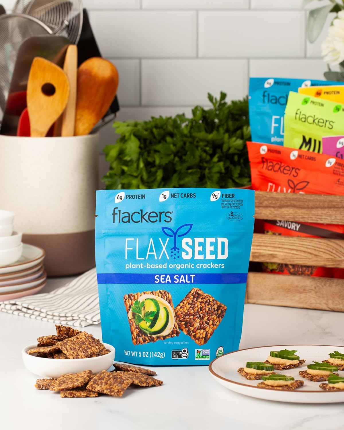 1 net carb and 9g fiber per serving for keto and low-carb macro compatibility