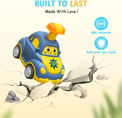 soi-meme Press Down Zoom Cars – Ready-to-Gift Toy Pack for Toddler Birthdays and Family Celebrations