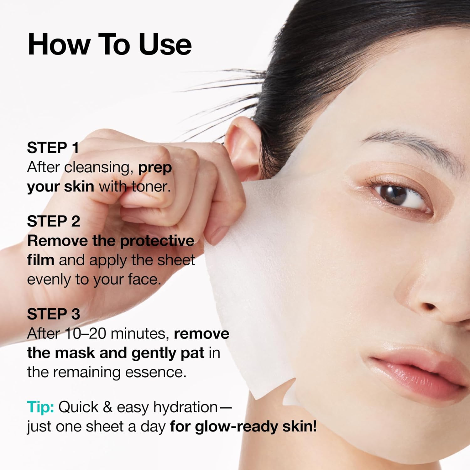 10-count box suitable for daily or twice-weekly regimens across multiple skin types