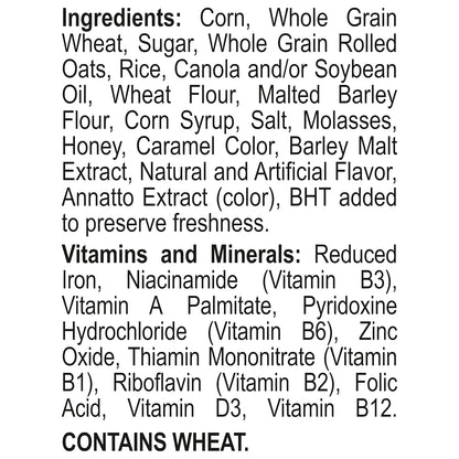 10 essential vitamins and minerals per serving