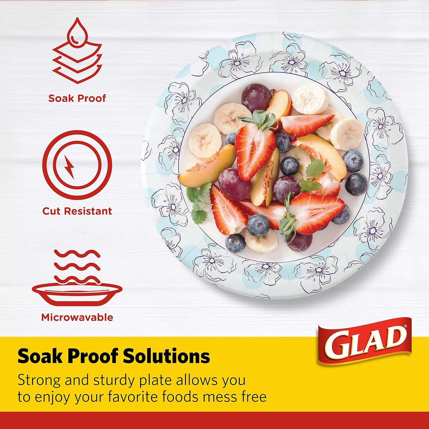 10-inch round format sized for main courses plus sides