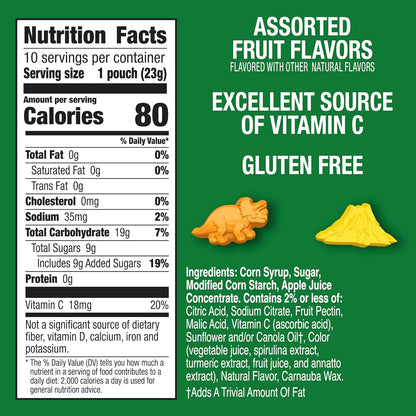 10 individually wrapped chewy pouches per box for grab-and-go convenience