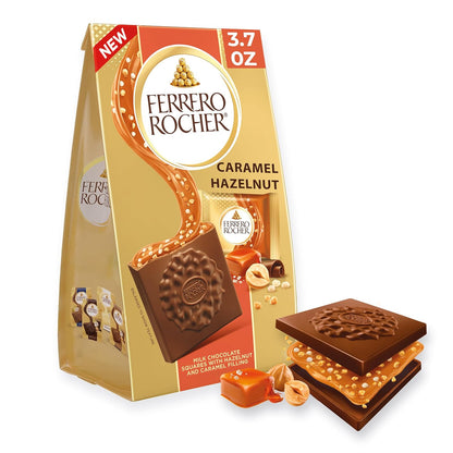 10 individually wrapped milk chocolate squares