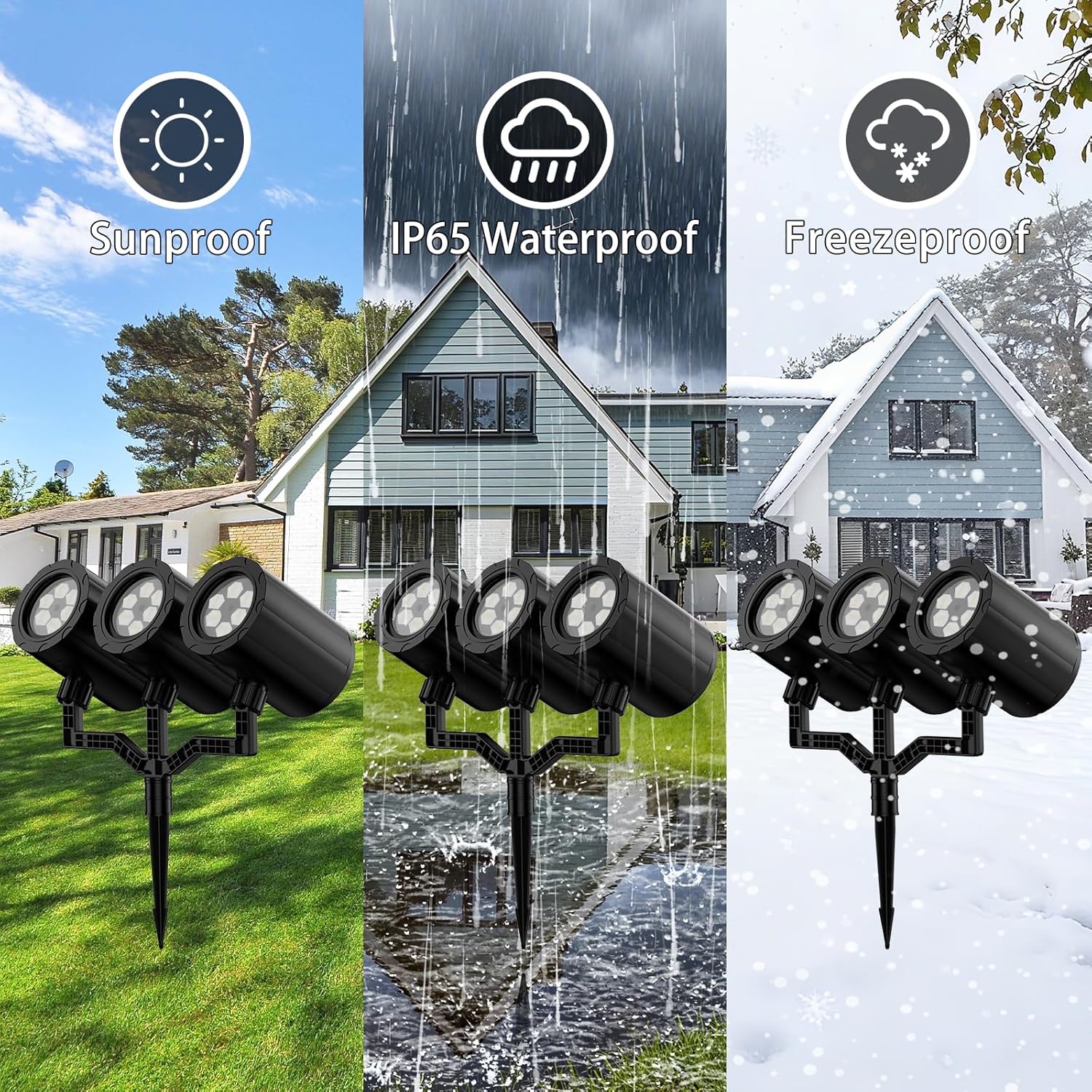 10 m / 32.8 ft optimal projection distance covering up to 30 m² (300 sq ft)