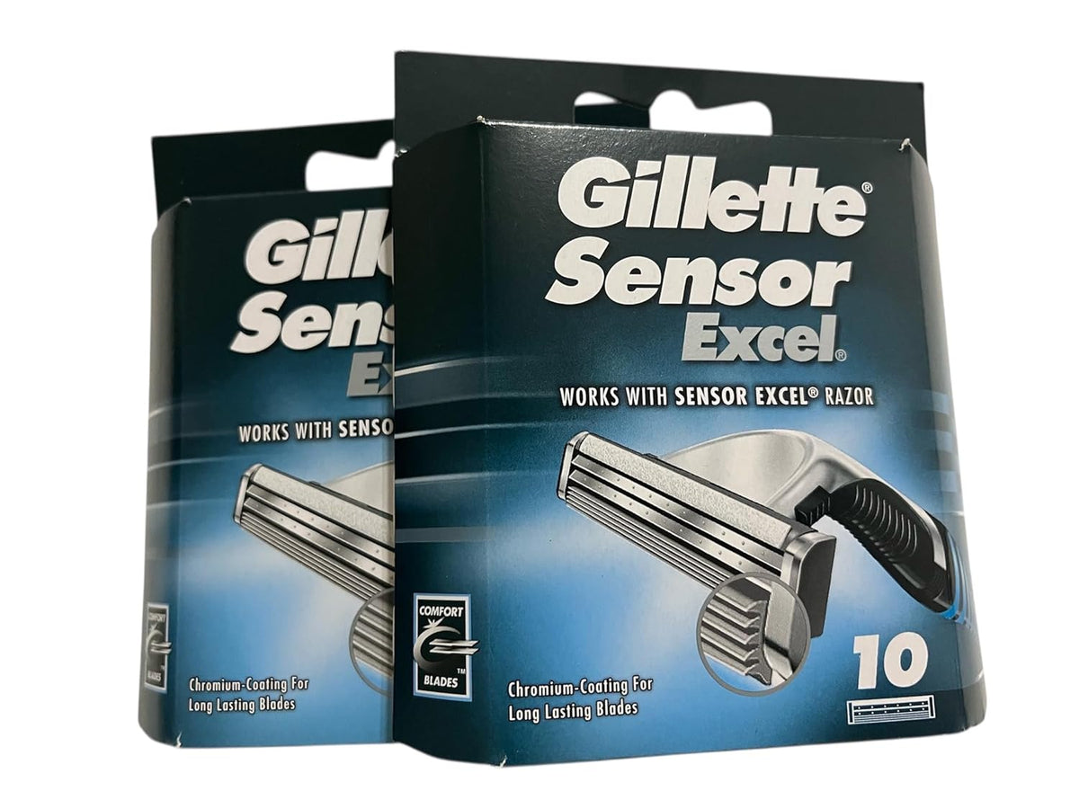 10 replacement cartridges per pack, 2 packs included (20 total)