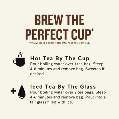 100% caffeine-free herbal formulation suitable for evenings and caffeine-sensitive drinkers
