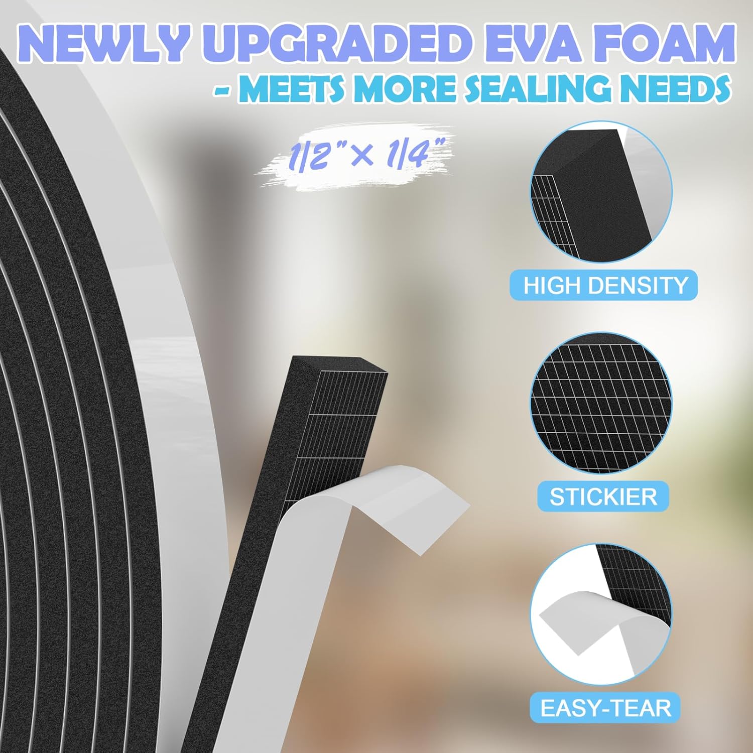 100% eva foam construction with higher density, better toughness, and strong temperature resistance