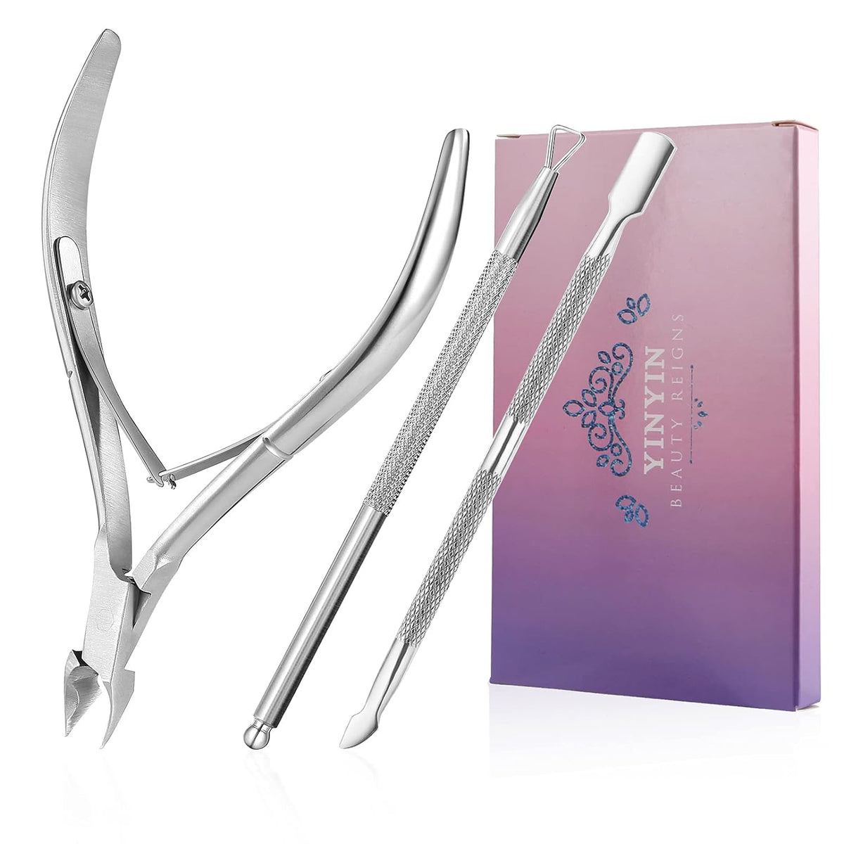 100% high-quality polished stainless steel construction for durability and sharpness retention