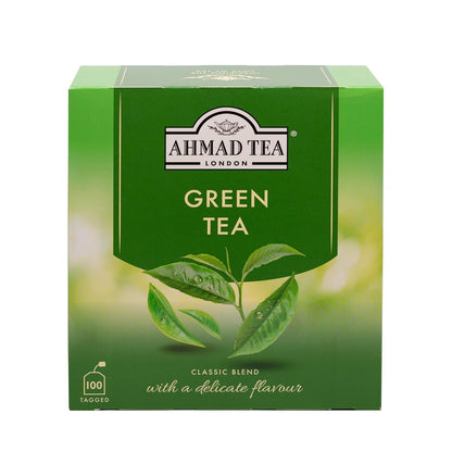 100 individually tagged teabags for mess-free steeping
