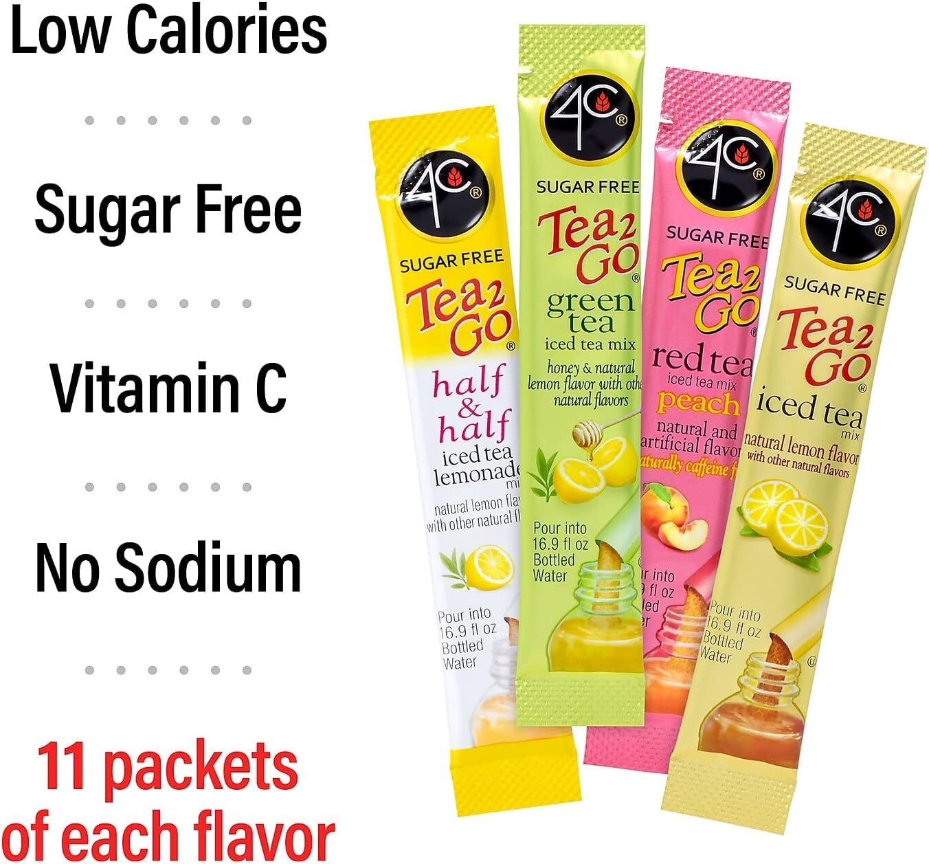 100% of daily vitamin c value delivered per serving