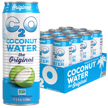 100% pure coconut water with only one listed ingredient
