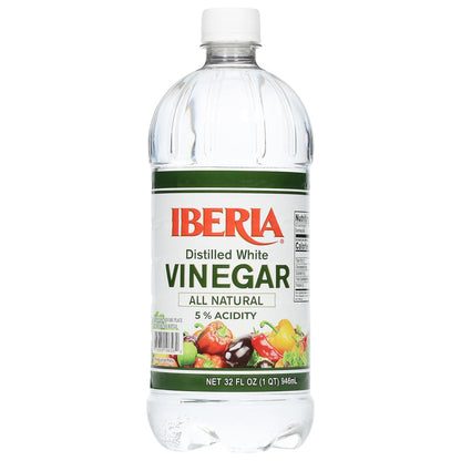 100% pure distilled white vinegar with no artificial additives or preservatives