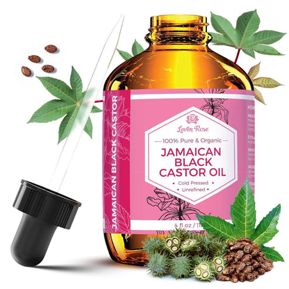 100% pure organic jamaican black castor seed oil