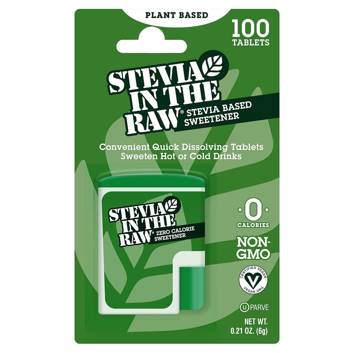 100 quick-dissolving tablets per pack