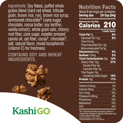 10g dietary fiber per serving