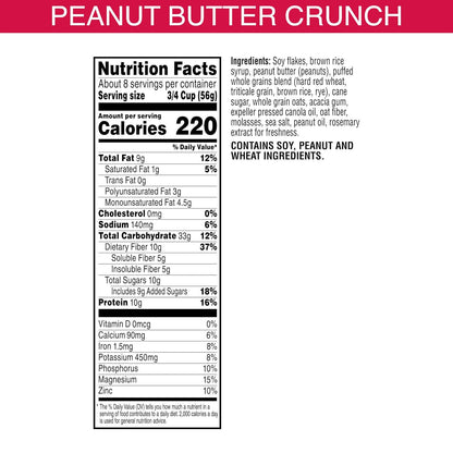 10g dietary fiber per serving from whole-grain multigrain clusters