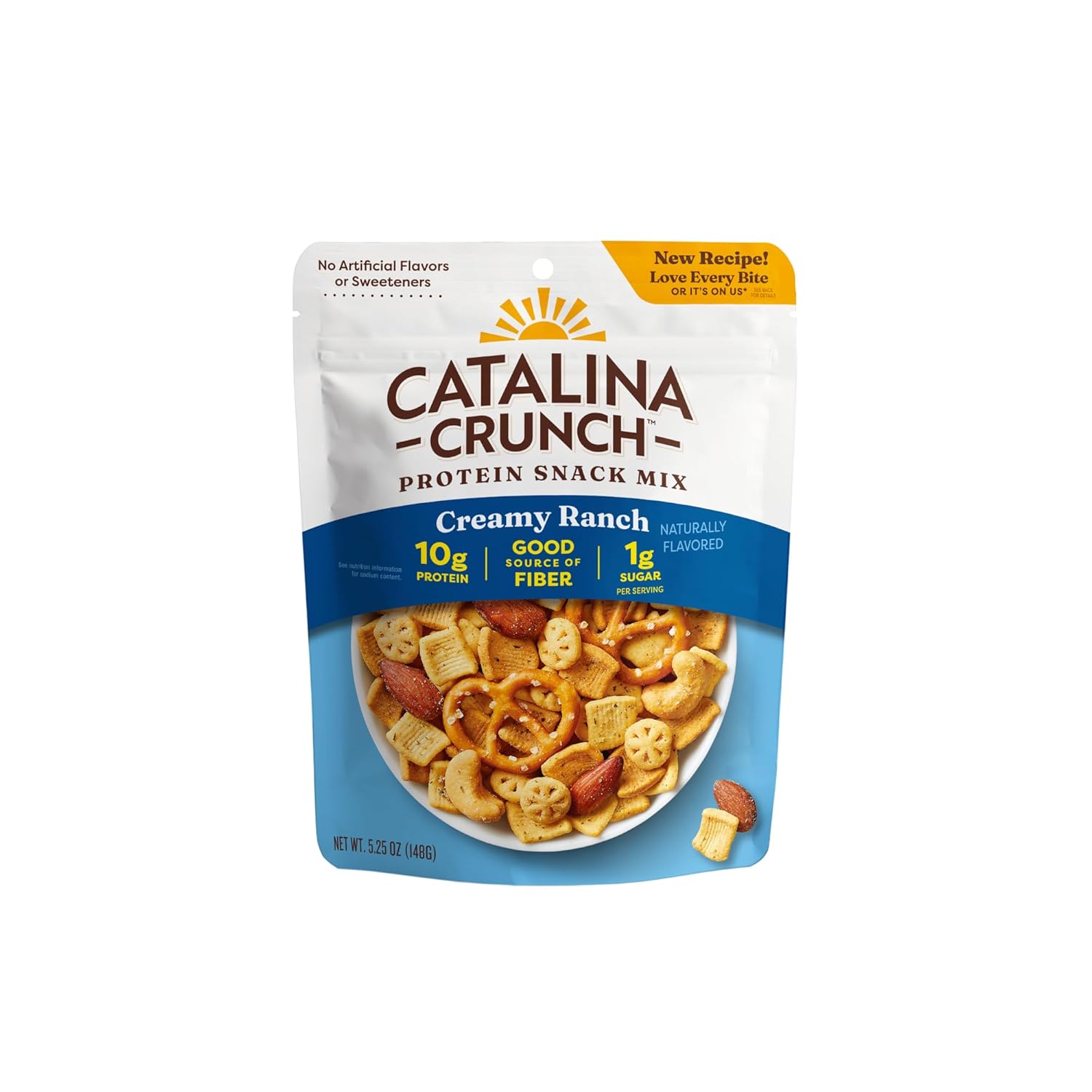 10g protein per 1/2 cup serving