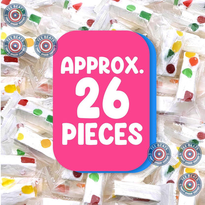 10oz bag containing approximately 26 pieces