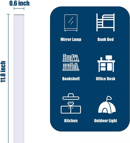 10w draw rated 85% more efficient than fluorescent under-cabinet tubes