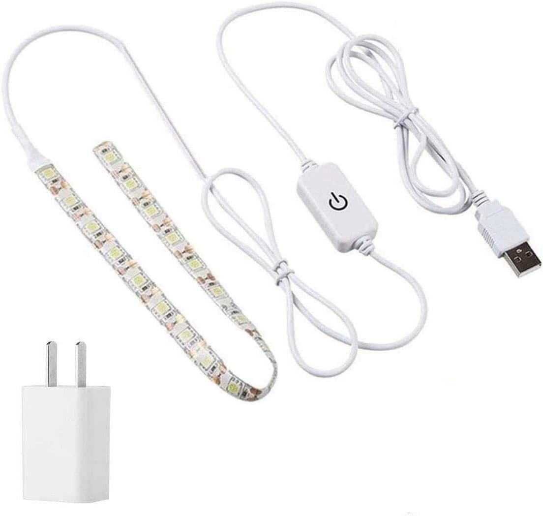11.8 inch (30cm) flexible led strip with 18 cold-white 6500k leds