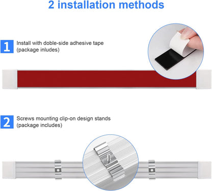11.8-inch extension cable for flexible routing to the nearest 12v source