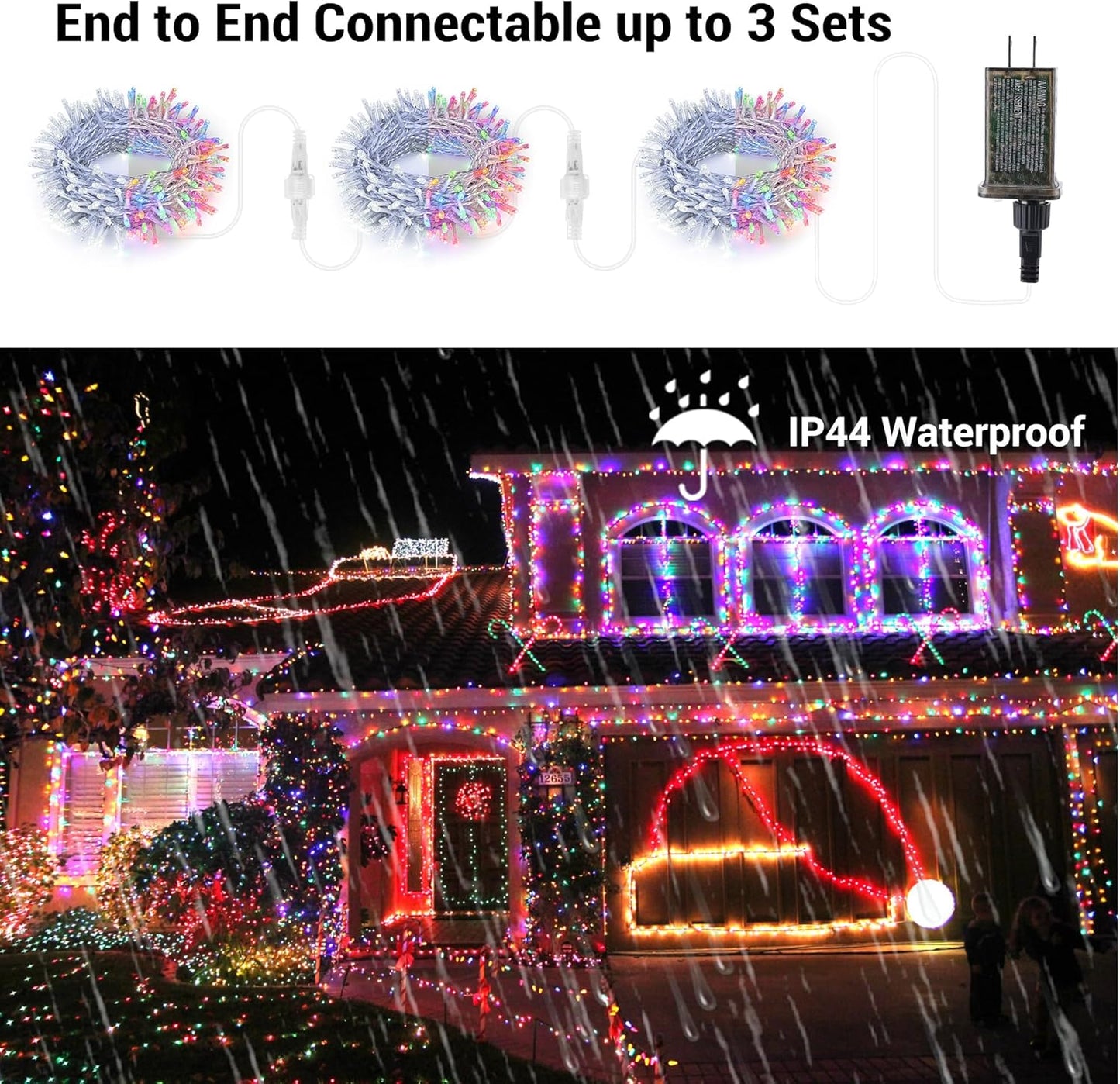 11 lighting modes including steady, slo-glo, breathing, flash, and wave effects