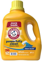 ARM & HAMMER Clean Burst Family Detergent for Restful Sleep Refresh, Long-Lasting Fresh Fragrance