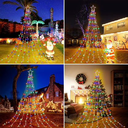 12.6-inch star tree topper (plastic or iron depending on variant)