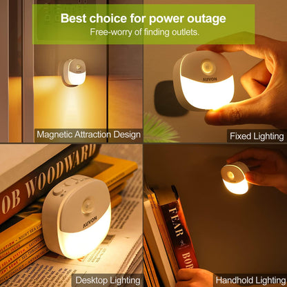 12-lumen warm white led (3000k range) in a 2.2" round lacquered housing