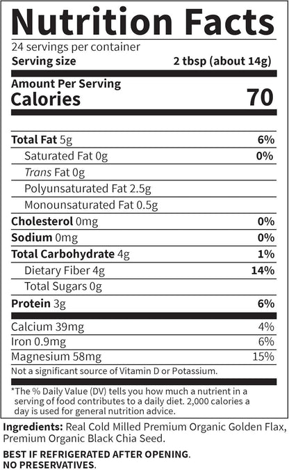 12 oz pouch providing 24 servings