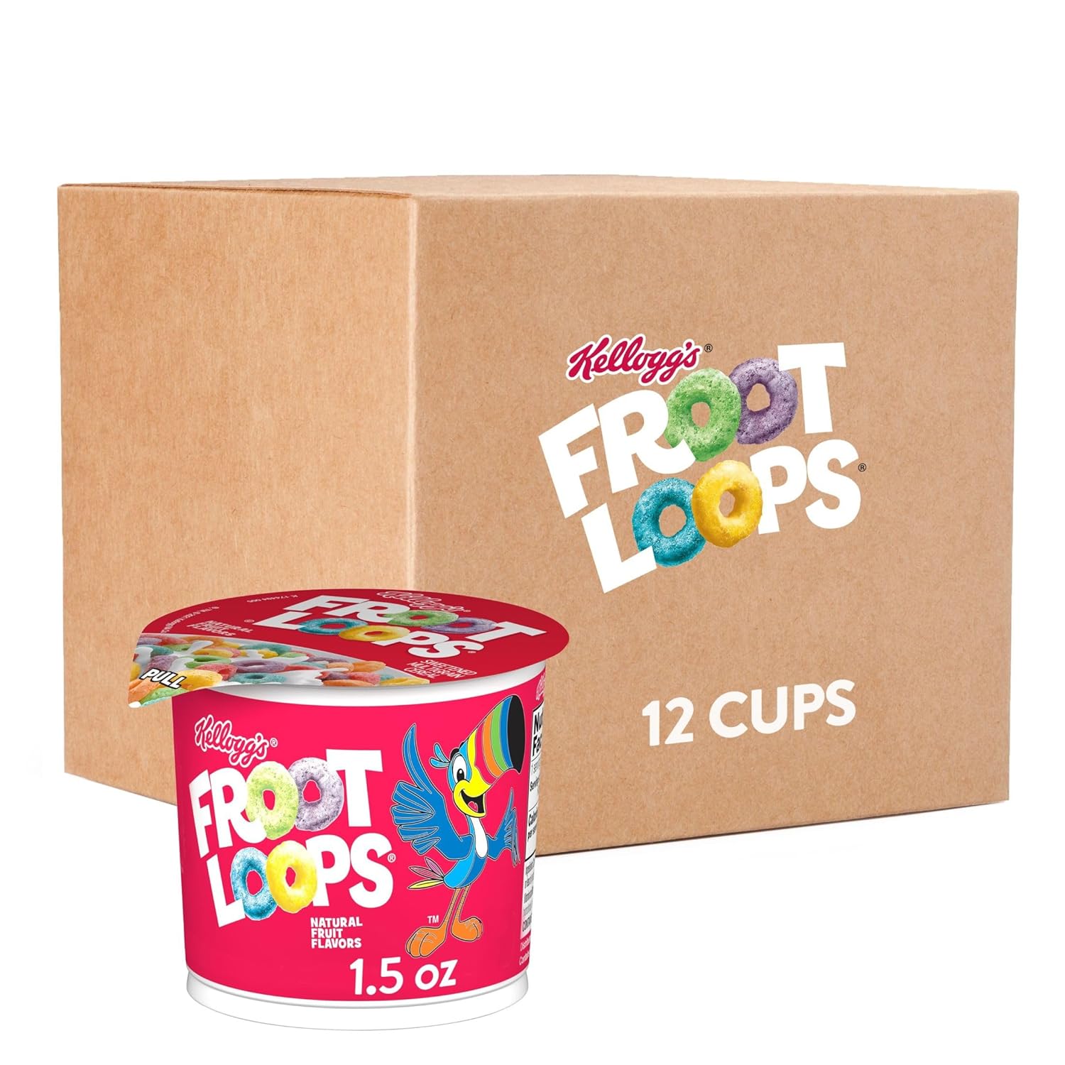 12 single-serve 1.5oz cups per case (18oz total)