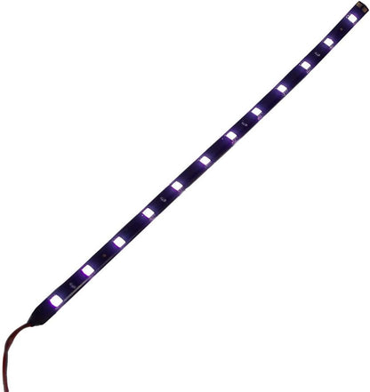 12 smd leds per 1ft strip producing bright, even illumination