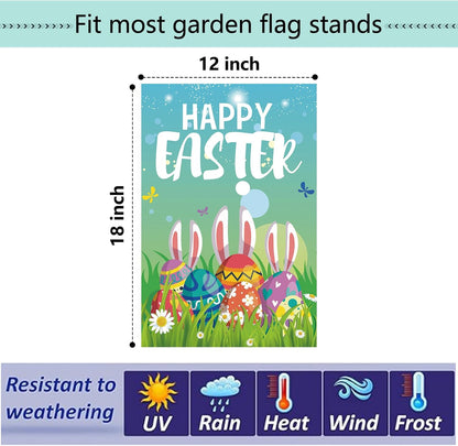 12 x 18 inch standard garden flag dimensions with 2-inch pole sleeve