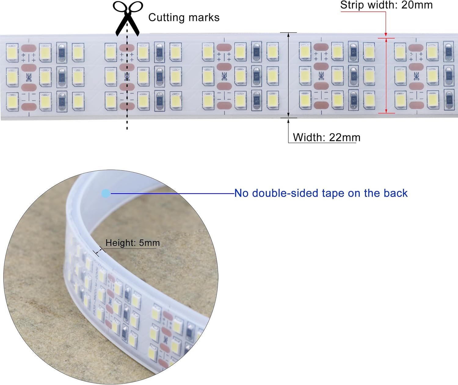 12v dc operation with touchable, low-heat output for safe residential use
