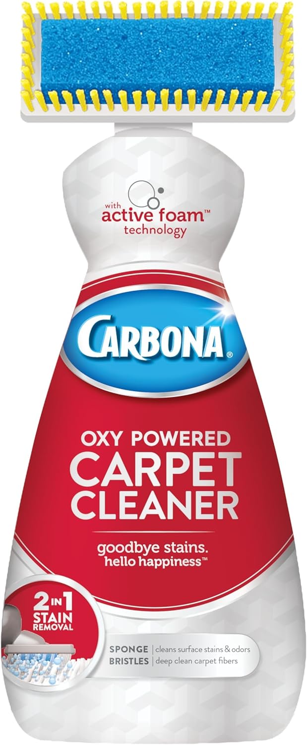 13.5 fl oz oxy-powered liquid carpet cleaner formula