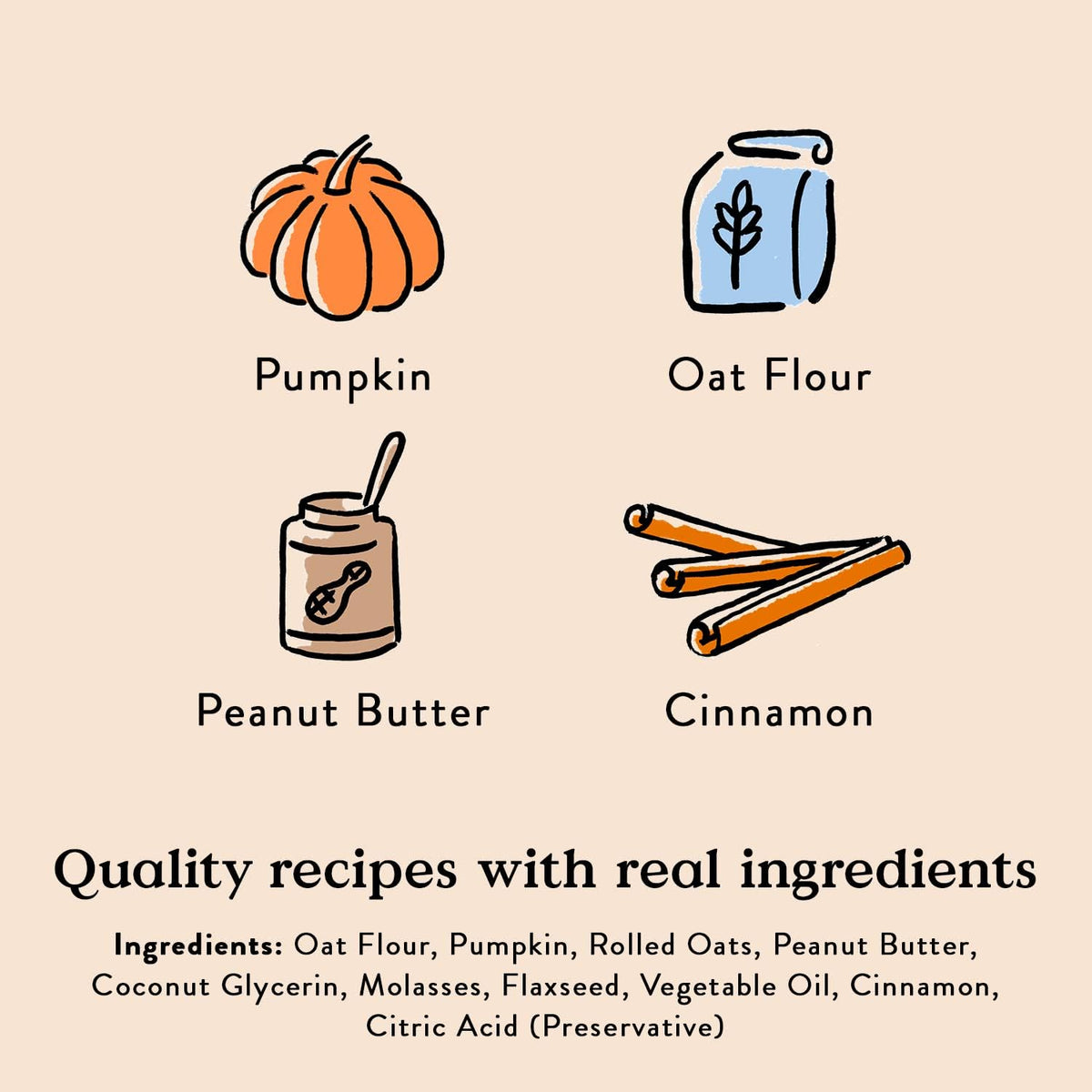 13 calories per treat, no added sugar, low-fat formulation
