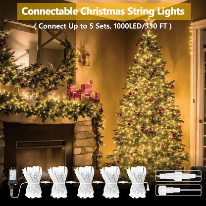 13 dynamic lighting modes including twinkle, fade, sequential, and steady-on