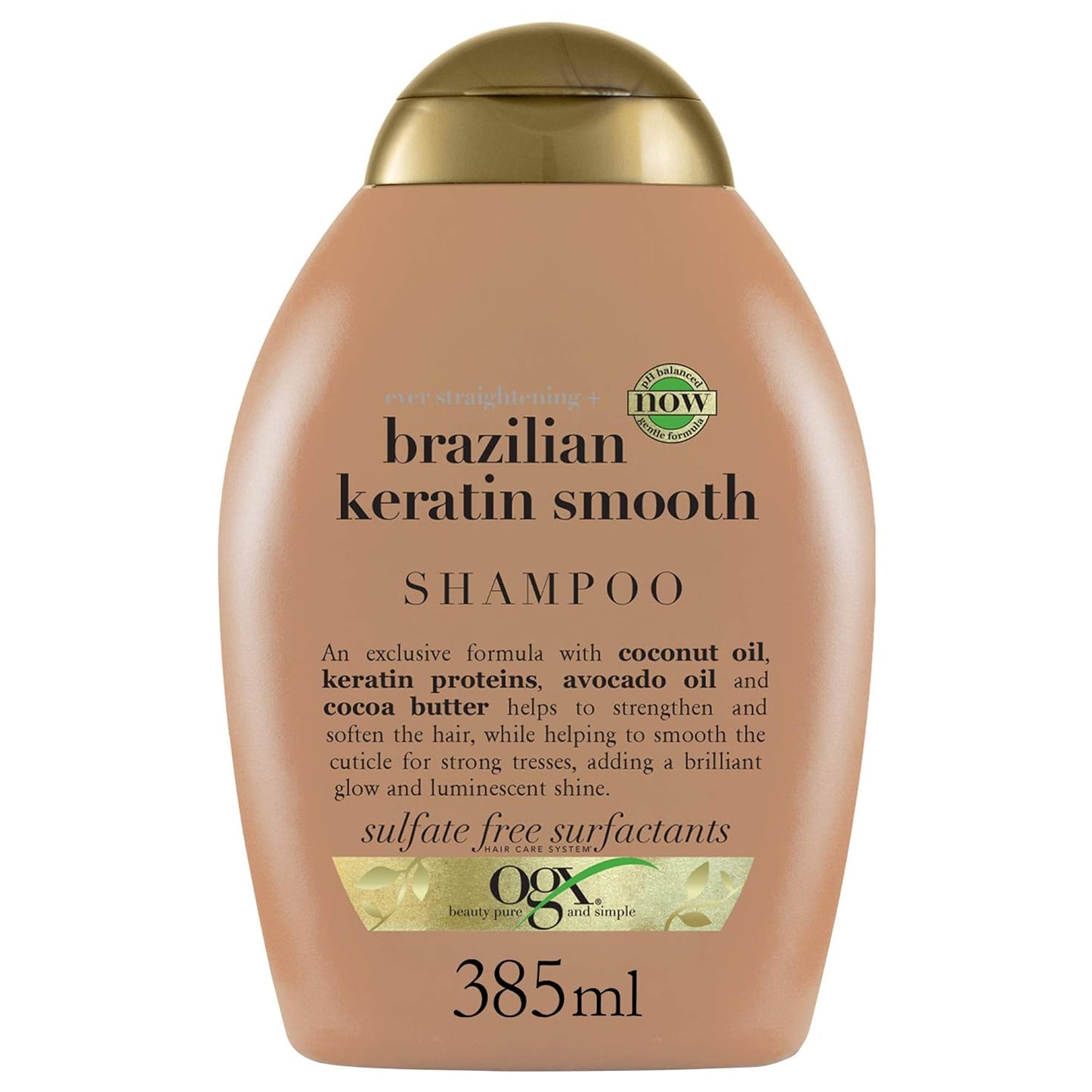 13 fl oz standard-size gel shampoo bottle