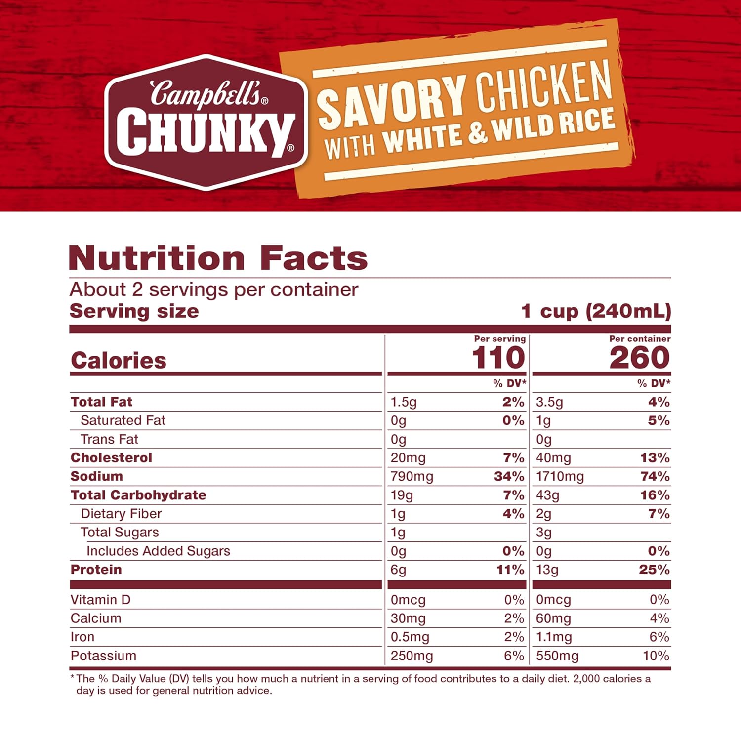 13 grams of protein per can