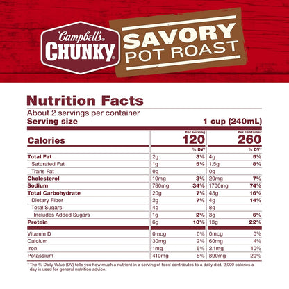 13 grams of protein per can from tender beef